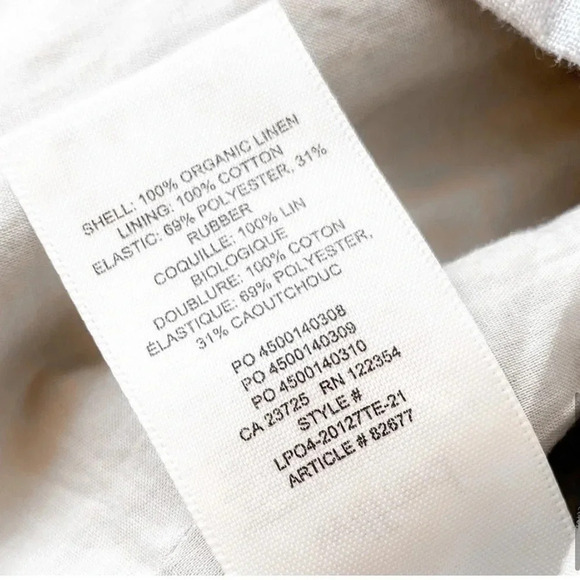 NWT Aritzia Wilfred Wander Linen Corset Top - Picture 8 of 11